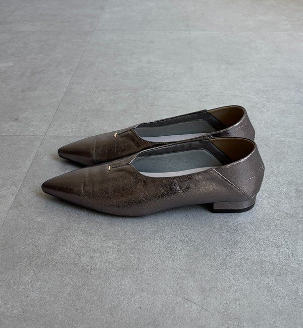  「VカットGOLDモチーフミュール」|その他|