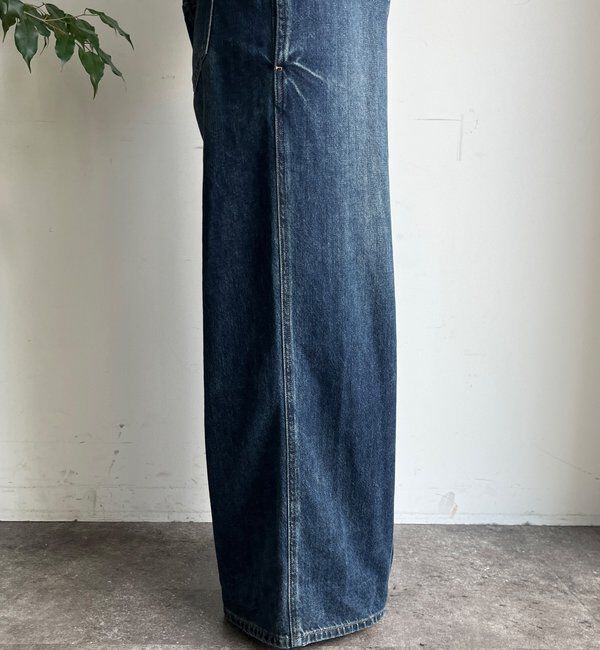  「【WEB限定】 デニムオールインワン」|ワンピース|