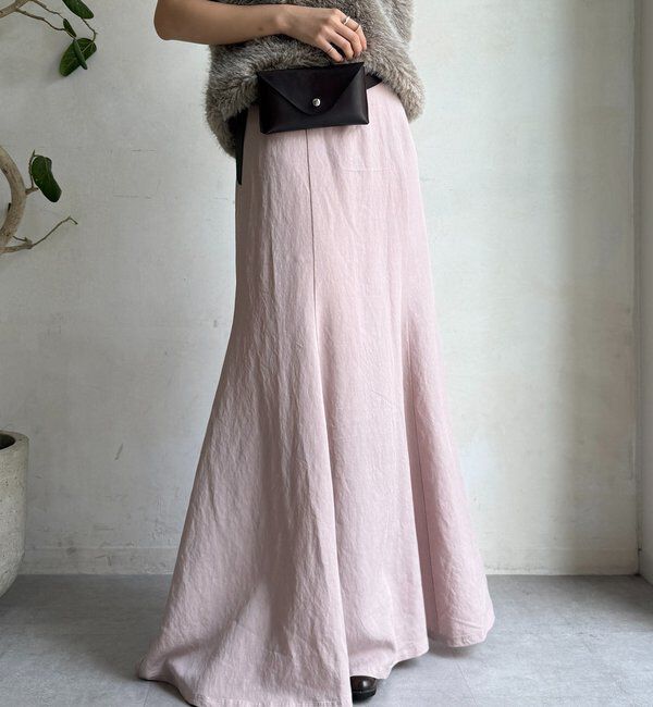  「【セットアップ対応】ピグメントライクフレアスカート」|スカート|