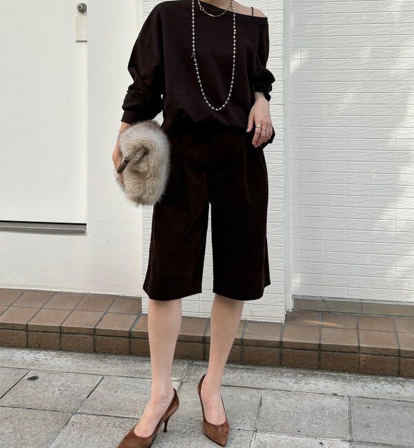  「コーデュロイショートパンツ」|チノ|