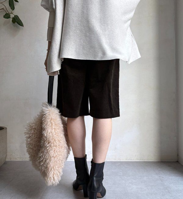  「コーデュロイショートパンツ」|チノ|