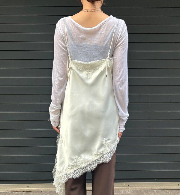  「アシメレースキャミ」|シャツ・ブラウス|