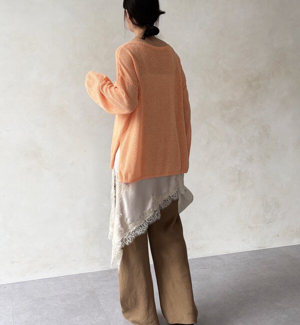  「アシメレースキャミ」|シャツ・ブラウス|