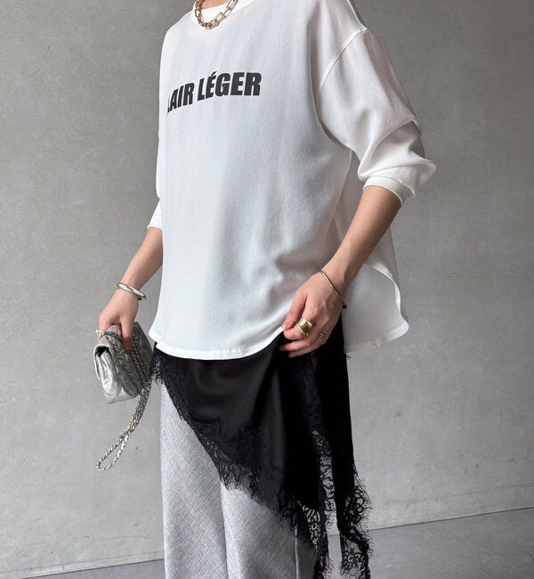  「アシメレースキャミ」|シャツ・ブラウス|