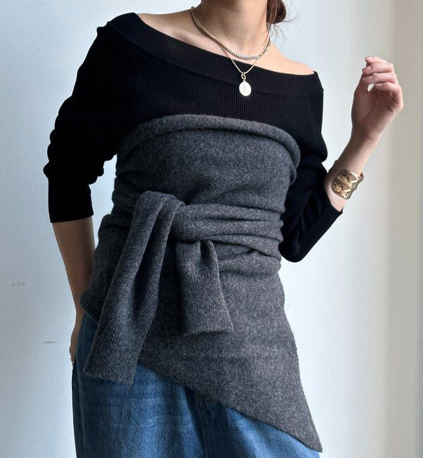  「ウールマルチWAYストール」|マフラー|