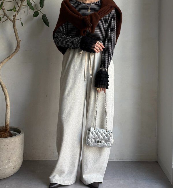  「袖フリルトップス」|Tシャツ・カットソー|