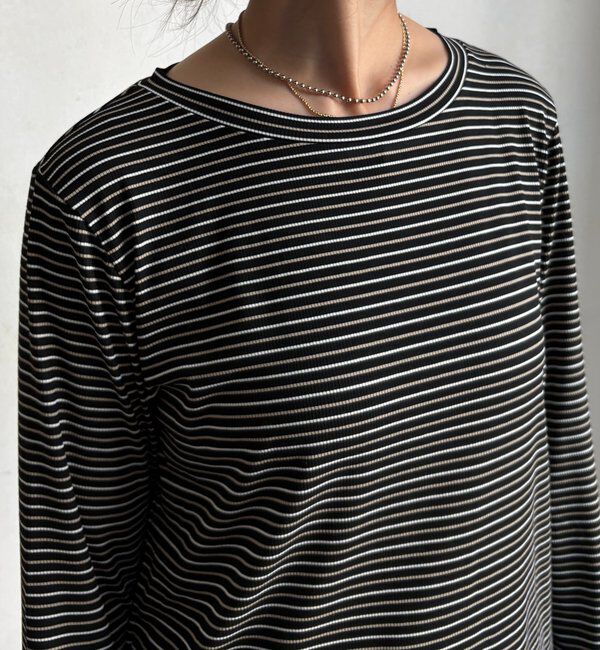  「袖フリルトップス」|Tシャツ・カットソー|