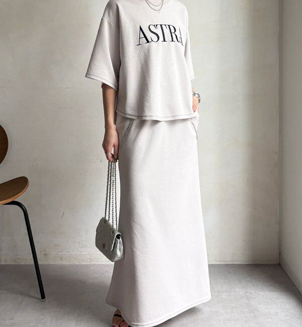  「【セットアップ可能】バックワンポイントロゴ刺繍プルオーバー」|Tシャツ・カットソー|