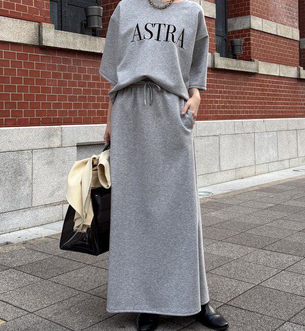  「【セットアップ可能】バックワンポイントロゴ刺繍プルオーバー」|Tシャツ・カットソー|