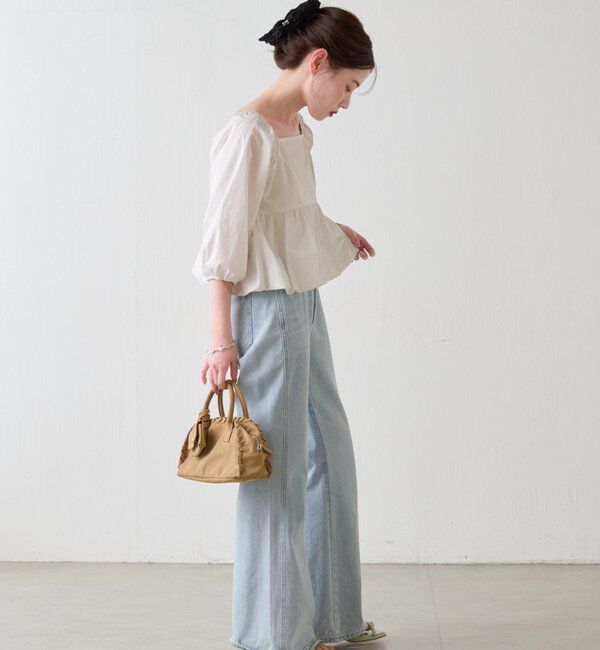  「【2WAY/500mlペットボトル収納可】ケースチャーム付ボストンバッグ」|ボストンバッグ|