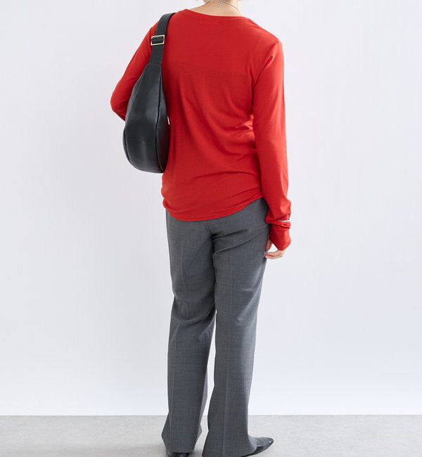  「【リバイバル/一枚でも重ねても】フライスクルーTee」|Tシャツ・カットソー|