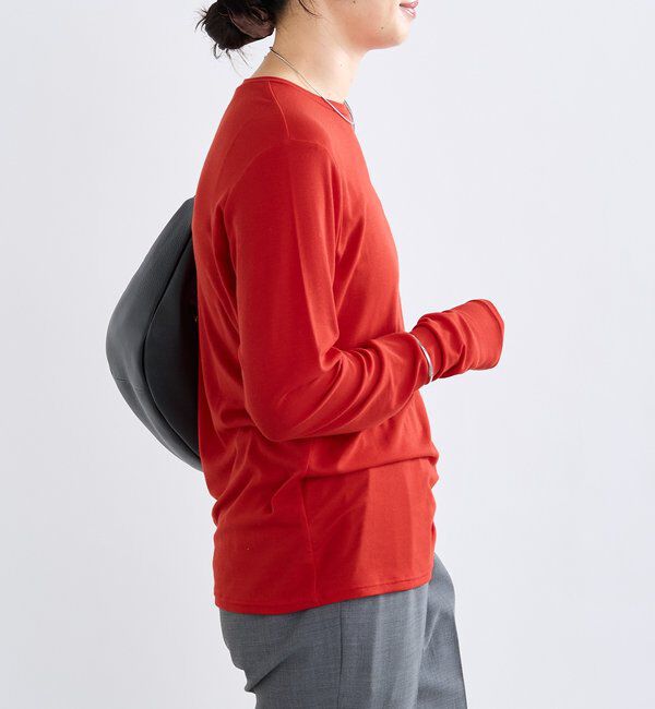  「【リバイバル/一枚でも重ねても】フライスクルーTee」|Tシャツ・カットソー|