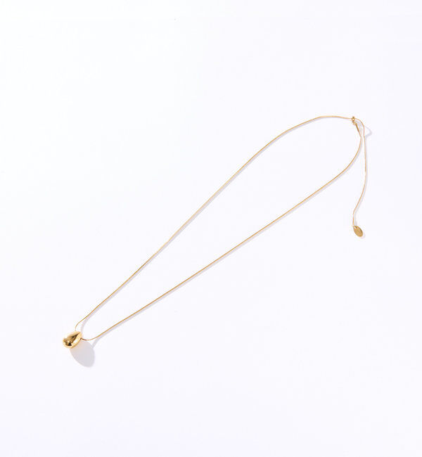  「【R.good(アールドットグッド)】エッグモチーフスライドネックレス」|リング|