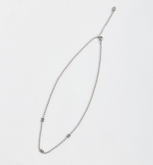  「【R.good（アールドットグッド）】ボールチェーンアクセントネックレス」|ブローチ・コサージュ|