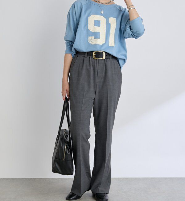  「【ロゴがキャッチー】Ninety-One ロンTee」|Tシャツ・カットソー|