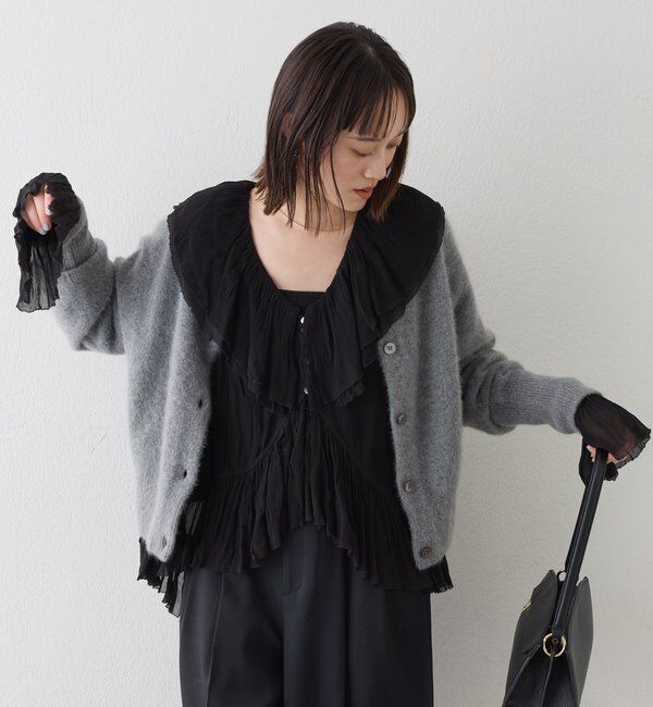  「【着映え◎】ヨウリュウラッフルブラウス」|シャツ・ブラウス|