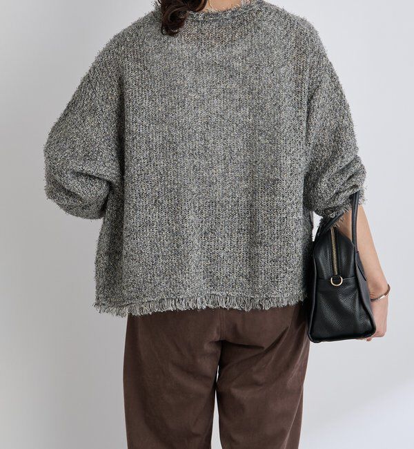  「【品のある着こなしに】リンクスツイードカーデ」|カーディガン|