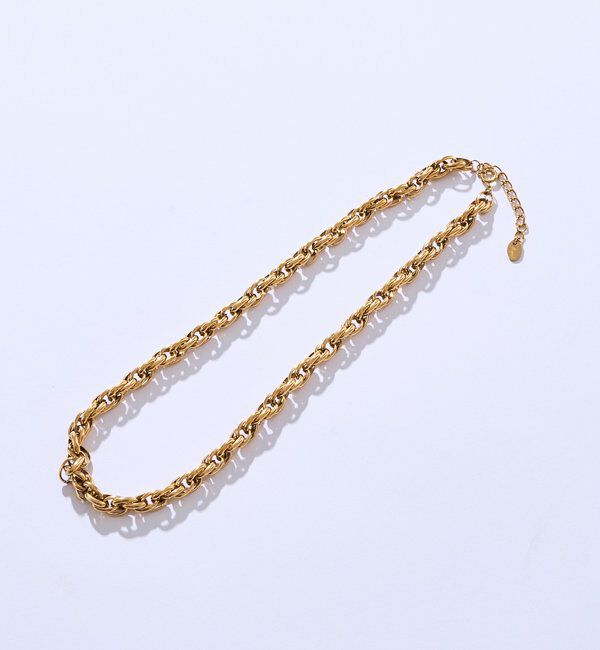  「【R.good（アールドットグッド）】編み込みチェーンネックレス」|ブローチ・コサージュ|