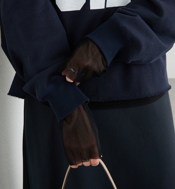  「【レイヤードに最適】チュールキリカエカットソー」|Tシャツ・カットソー|