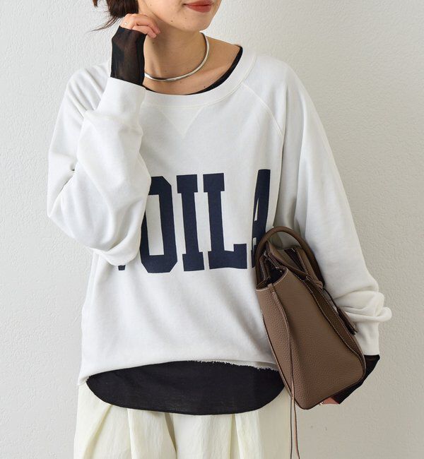  「【レイヤードに最適】チュールキリカエカットソー」|Tシャツ・カットソー|