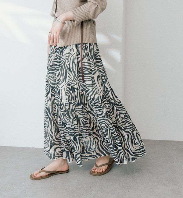  「予約【モードな印象に】スクエアトングコンビサンダル」|サンダル|