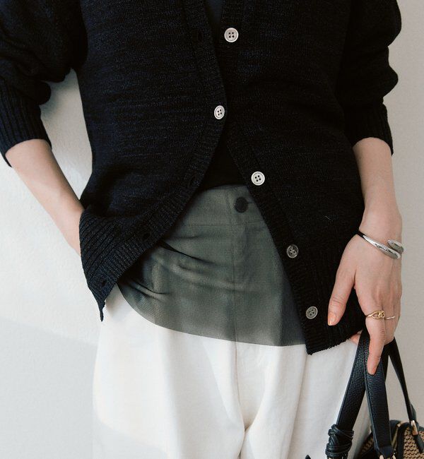  「予約【軽やかな抜け感を演出】チュールキリカエタンクトップ」|キャミソール|