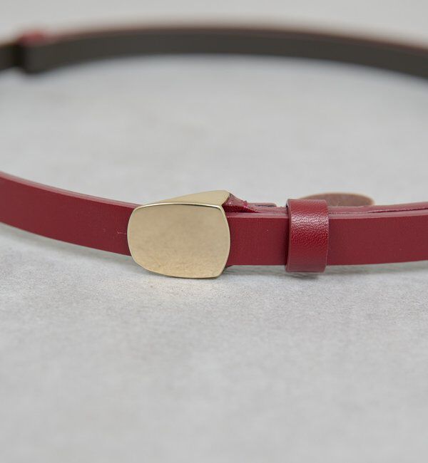  「プレートバックルベルト」|ベルト|