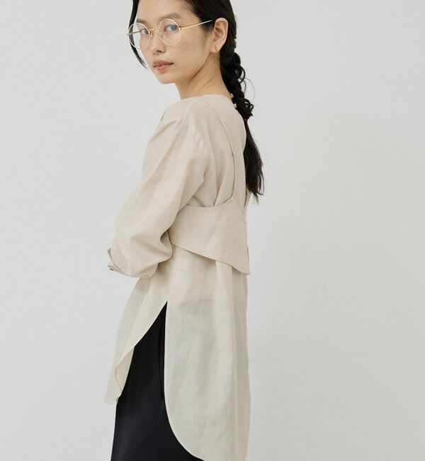  「ビスチェレイヤードシャツ」|シャツ・ブラウス|