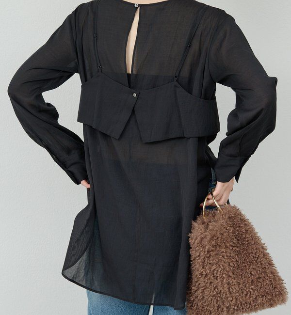  「ビスチェレイヤードシャツ」|シャツ・ブラウス|