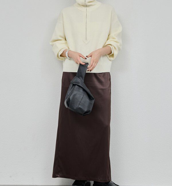  「ハーフジップニット」|ニット・セーター|