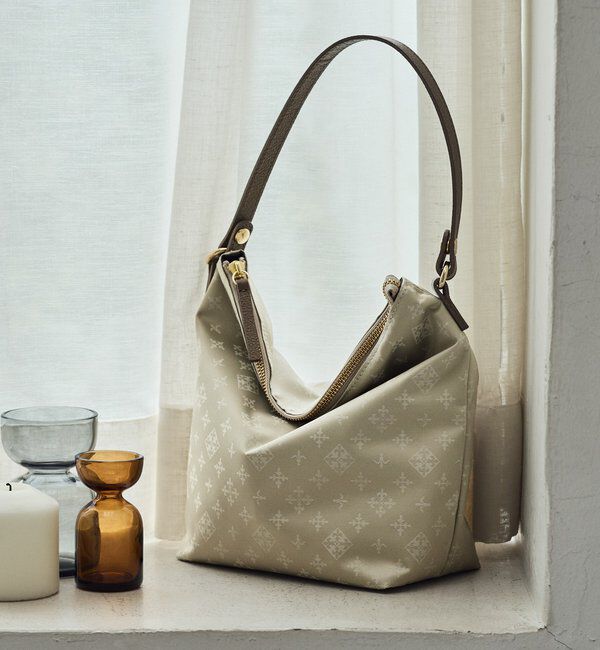  「スタンダードミニショルダーバッグ <ナイロンジャガード>」|ショルダー・メッセンジャー|エクリュ