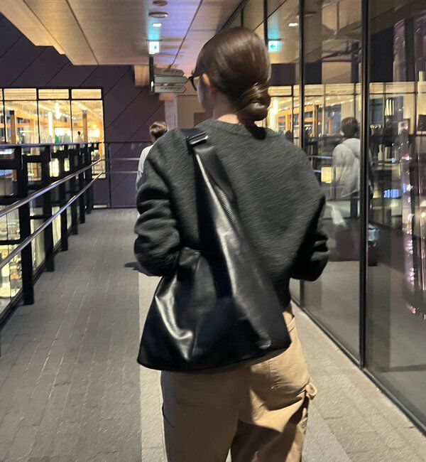  「レザーホーボーバッグ L」|ショルダー・メッセンジャー|