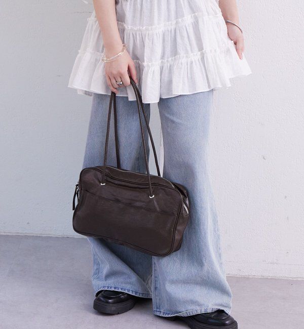  「スクエアショルダーBAG」|トートバッグ|