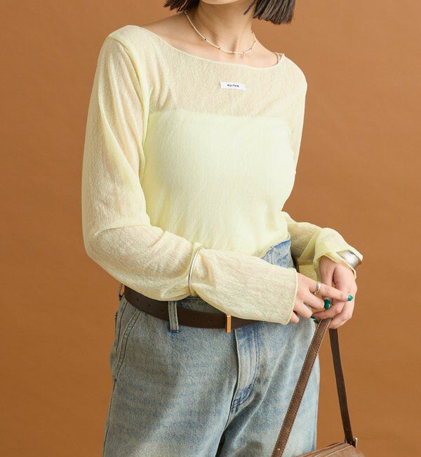  「シアースラブロングTシャツ」|Tシャツ・カットソー|