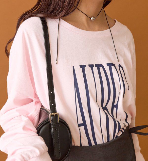  「BIGロゴロングTシャツ」|Tシャツ・カットソー|