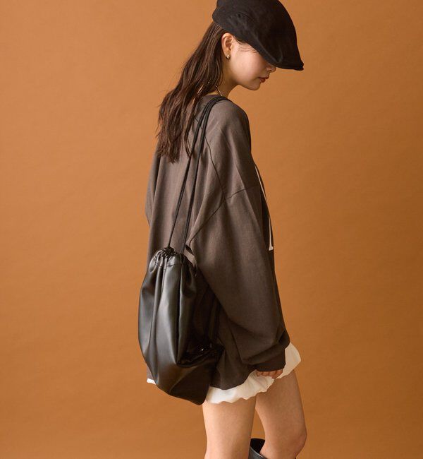  「BIGロゴロングTシャツ」|Tシャツ・カットソー|