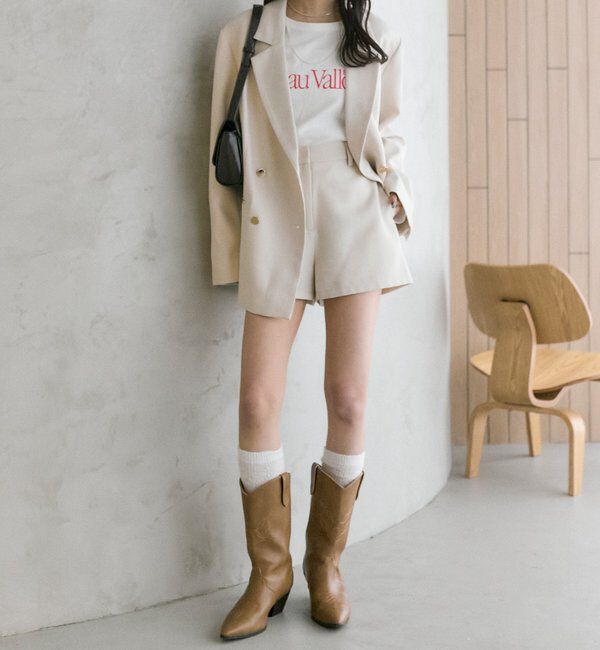  「金ボタンテーラードジャケット」|テーラードジャケット|