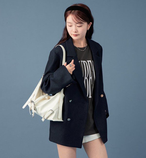  「金ボタンテーラードジャケット」|テーラードジャケット|