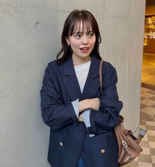  「金ボタンテーラードジャケット」|テーラードジャケット|