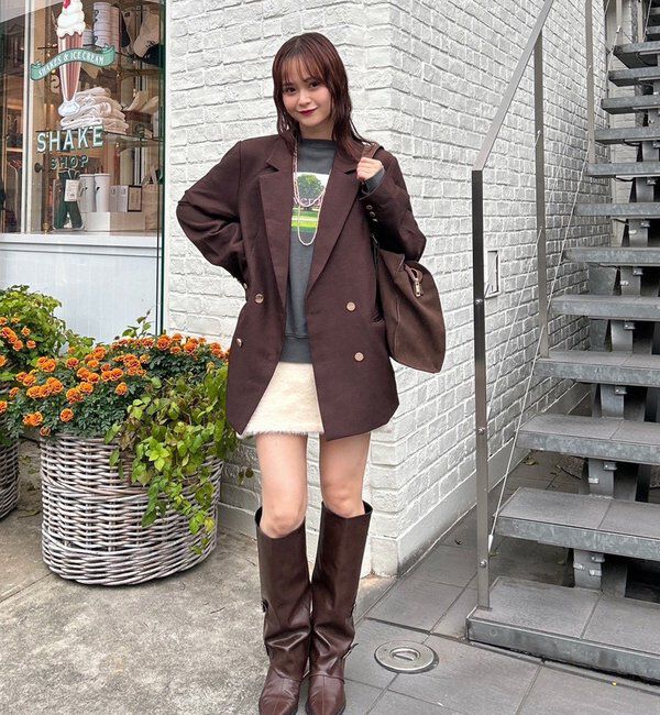  「金ボタンテーラードジャケット」|テーラードジャケット|