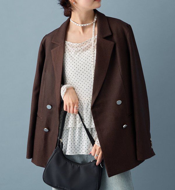  「金ボタンテーラードジャケット」|テーラードジャケット|