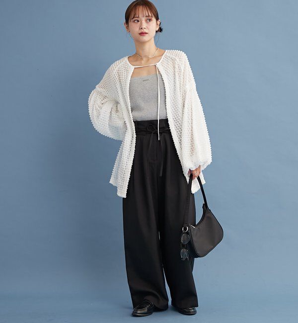  「【@akane__11.1企画】フリンジシェイプチュニック」|シャツ・ブラウス|