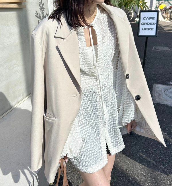  「【@akane__11.1企画】フリンジシェイプチュニック」|シャツ・ブラウス|