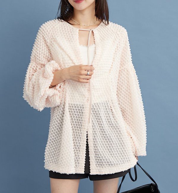  「【@akane__11.1企画】フリンジシェイプチュニック」|シャツ・ブラウス|