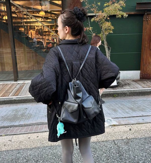  「襟付きキルティングジャケット」|その他|