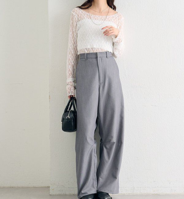  「レースプルオーバー」|Tシャツ・カットソー|