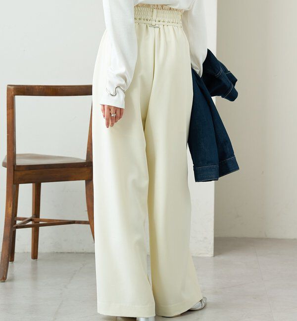  「Wベルトパンツ」|チノ|