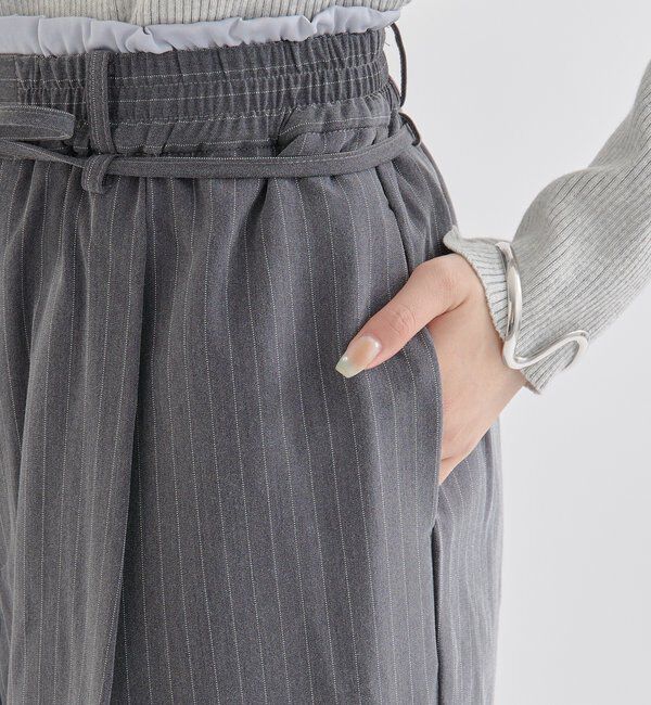  「Wベルトパンツ」|チノ|