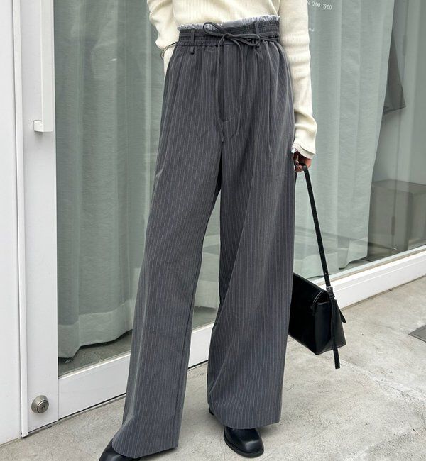  「Wベルトパンツ」|チノ|