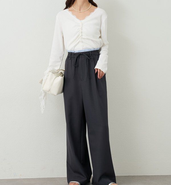  「Wベルトパンツ」|チノ|